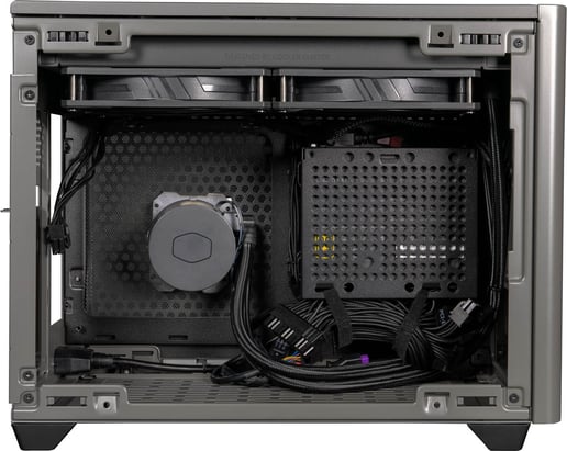 Cooler Master MasterBox NR200P MAX ITX Case - Black/Grey 850W  Power Supply
