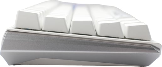 Ducky One 3 Classic Mini Mechanical USB Keyboard in Pure White, 60%, RGB, UK Layout, Cherry MX Silver Switches