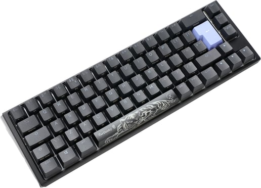 Ducky One 3 Classic SF Mechanical USB Keyboard in Galaxy Black, 65%, RGB, UK Layout, Cherry MX Black Switches