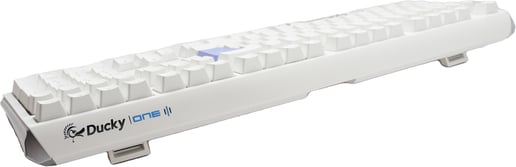 Ducky One 3 Classic Full Size Mechanical Cherry MX Brown RGB USB Keyboard - Pure White