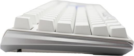 Ducky One 3 Classic TKL Mechanical USB Keyboard in Pure White, Tenkeyless, RGB, UK Layout, Cherry MX Black Switches