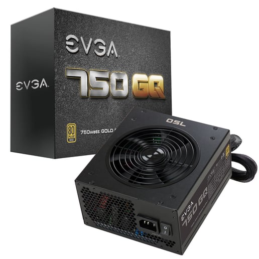 EVGA 750 GQ 750W Semi-Modular Power Supply 80 Plus Gold