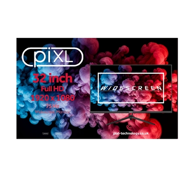 piXL piXL CM32F11 32 Inch 32" Full HD Gaming Monitor, 75Hz, 5ms, HDMI