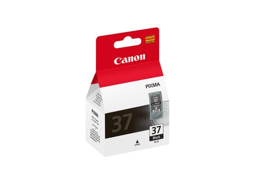 Canon PG-37BK Ink Cartridge - Black, 11ml (Yield 220 Pages)