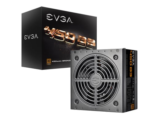 EVGA 450 B3 450W Semi-Modular Power Supply 80 Plus Bronze