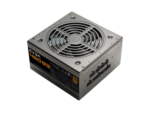 EVGA 450 B3 450W Semi-Modular Power Supply 80 Plus Bronze