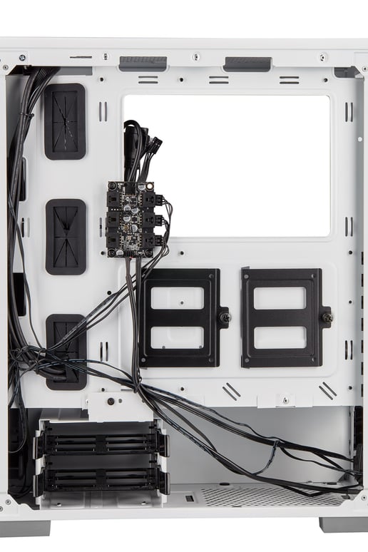 Corsair iCUE 220T RGB Airflow Mid Tower Gaming Case - White 