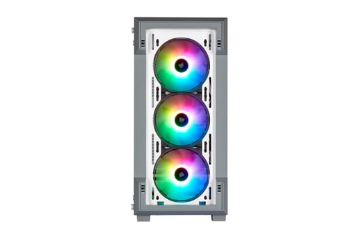 Corsair iCUE 220T RGB Airflow Mid Tower Gaming Case - White 