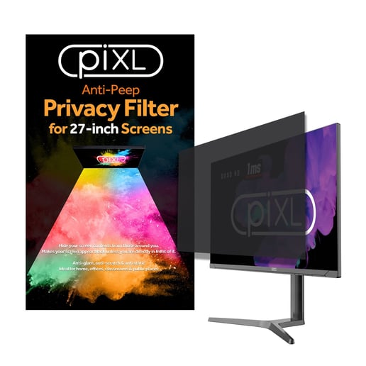 piXL 27 Inch Monitor Privacy Screen, Anti-Glare, Anti-Peep