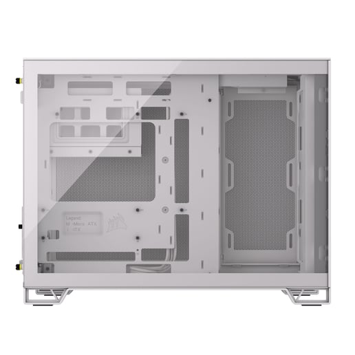 Corsair 2500D AIRFLOW Mid Tower Case - White 