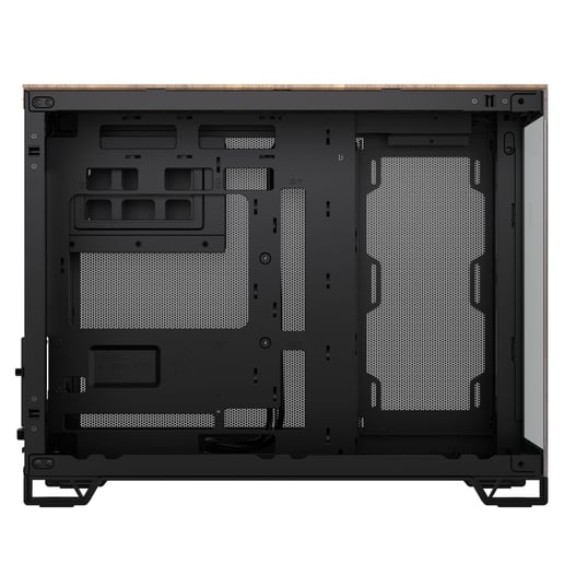 Corsair 2500X Walnut Mid Tower Case - Black 