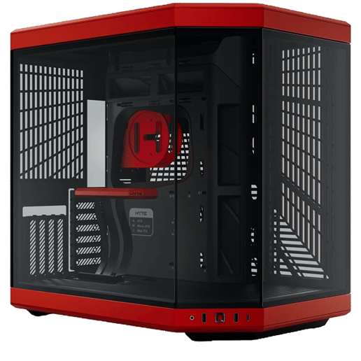 HYTE Y70 Mid Tower Case - Red 
