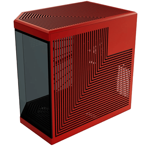 HYTE Y70 Mid Tower Case - Red 