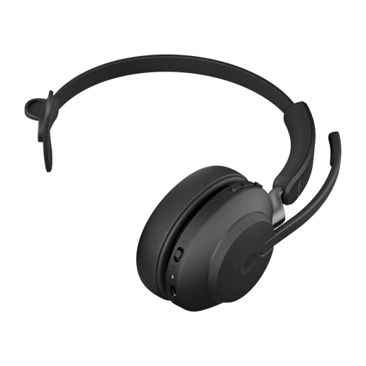 Jabra Evolve2 65 USB-A MS Teams Mono Headset with Charging Stand