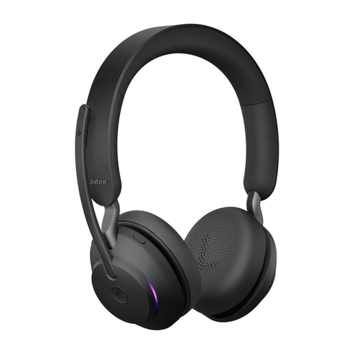Jabra Evolve2 65 USB MS Stereo Headset with Charging Stand