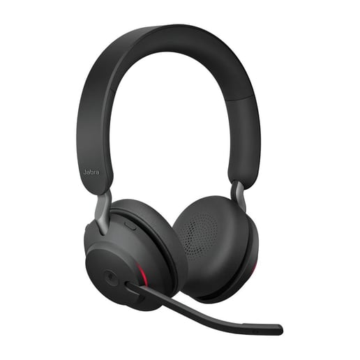 Jabra Evolve2 65 USB MS Stereo Headset with Charging Stand