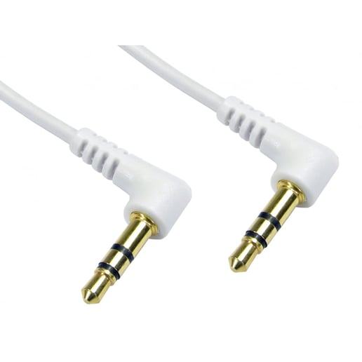 Cables Direct 5m 3.5mm Stereo Audio Cable, White