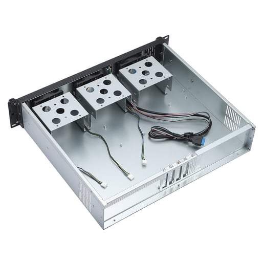 Codegen 2U Rackmount Server Case - Black 