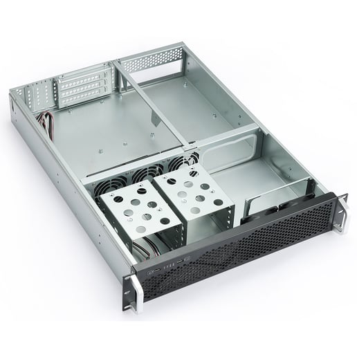 Codegen 2U 600mm Rackmount Server Case - Silver 