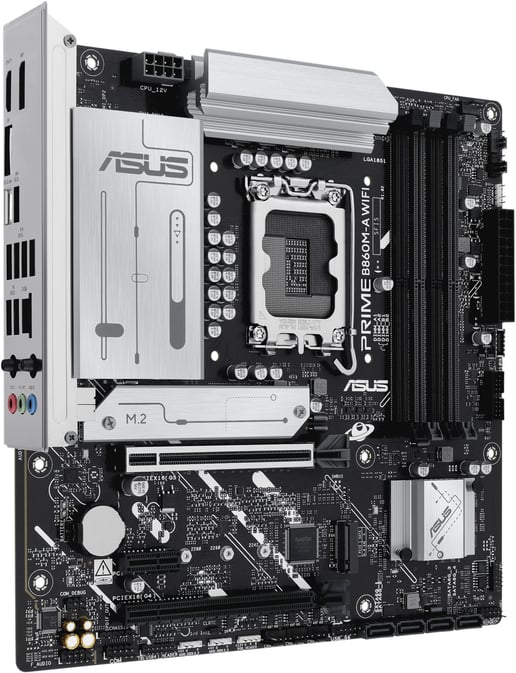 ASUS Prime B860M-A WiFi mATX Motherboard for Intel Socket 1851 CPUs