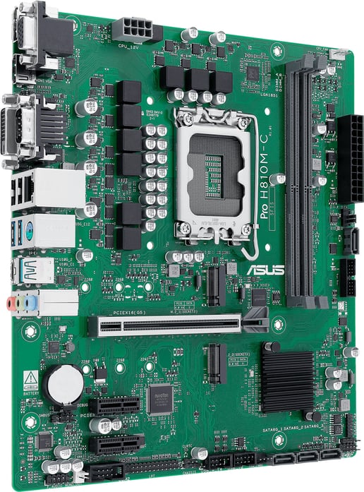 ASUS Pro H810M-C-CSM mATX Motherboard for Intel LGA1851 CPUs