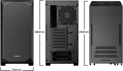 Be Quiet! Pure Base 500 Mid Tower Gaming Case - Black 