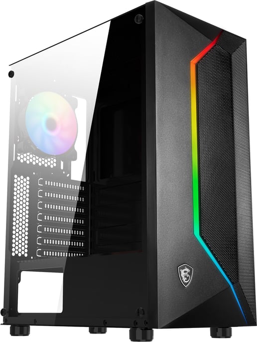 MSI MAG VAMPIRIC 100R Mid Tower Gaming Case - Black 