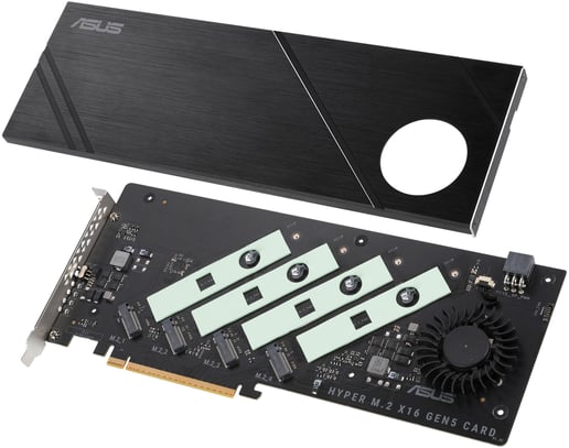 ASUS Hyper M.2 x16 Gen5 Card