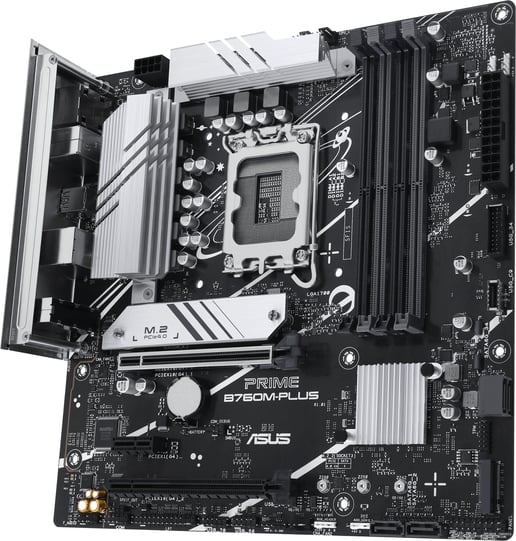 ASUS Prime B760M-PLUS mATX Motherboard for Intel LGA1700 CPUs