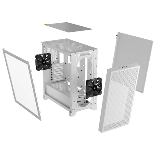 Corsair 3000D AIRFLOW Mid Tower Case - White 