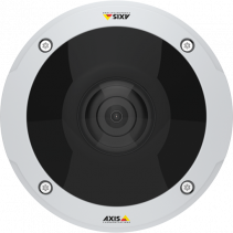 AXIS M3057-PLVE Network Camera - Network surveillance camera - dome - outdoor - dustproof / waterproof / vandal-proof - colour (Day&Night) - 6 MP - 3072 x 2048 - 1080p - fixed iris - fixed focal - HDMI - LAN 10/100 - MJPEG, H.264, MPEG-4 AVC - PoE Plus