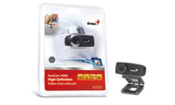 Genius FaceCam 1000X Plug And Play 720p HD Webcam