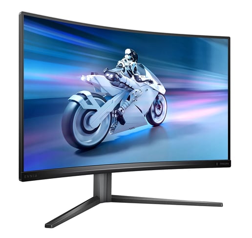 Philips Evnia 32" 1440p (QHD) Curved Gaming Monitor - VA, 500 nits, 240Hz, 1ms