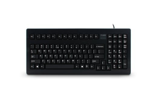 CHERRY Compact G80-1800 USB/PS2 Keyboard (Black)
