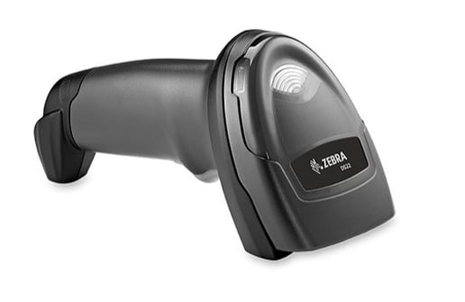 Zebra DS2208-SR 1D/2D LED USB Handheld Barcode Scanner + Stand