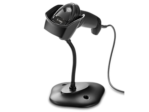 Zebra DS2208-SR 1D/2D LED USB Handheld Barcode Scanner + Stand