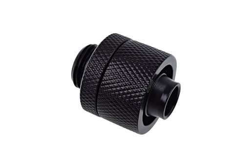 Alphacool Eiszapfen 16/10mm Deep Black Compression Fitting - Six Pack