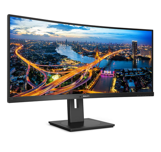 Philips 346B1C/00 34" UltraWide Curved Monitor - VA, 100Hz, 5ms, Speakers, HDMI