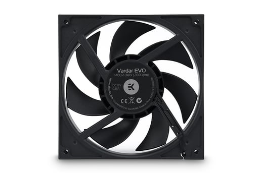 EK Water Blocks EK-Vardar EVO 140ER 140mm Black Radiator Fan