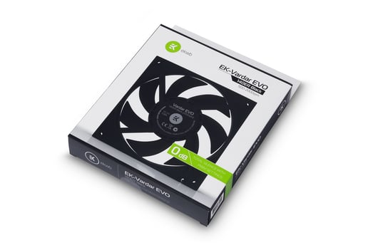 EK Water Blocks EK-Vardar EVO 140ER 140mm Black Radiator Fan