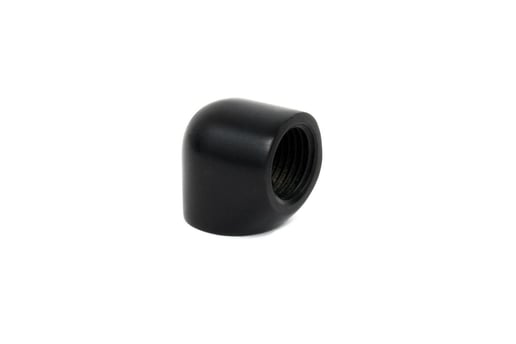 EK Water Blocks EK-AF Angled 90 Degree 2F G1/4 in Black