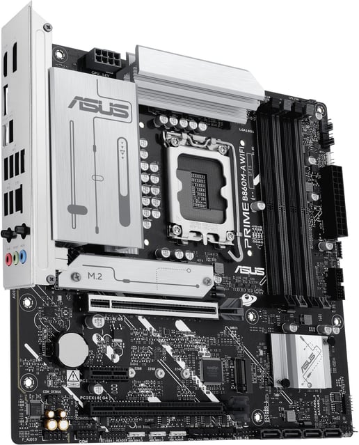 ASUS Prime B860M-A WiFi mATX Motherboard for Intel Socket 1851 CPUs