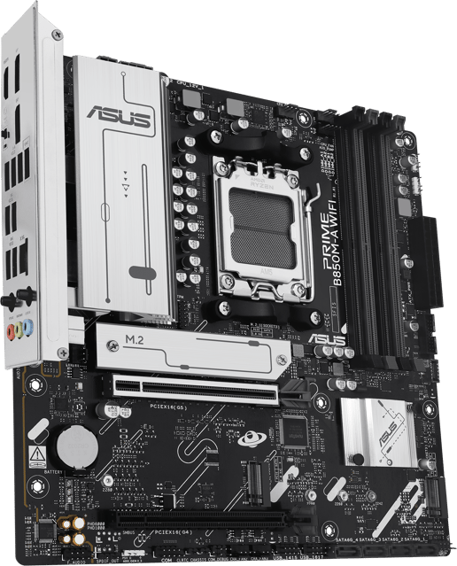 ASUS Prime B850M-A WiFi mATX Motherboard for AMD AM5 CPUs