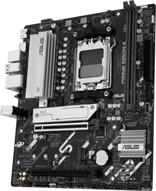 ASUS Prime B850M-K mATX Motherboard for AMD AM5 CPUs