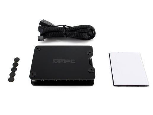 XSPC 8 Way 3 pin 5V Addressable RGB Splitter HUB - Black