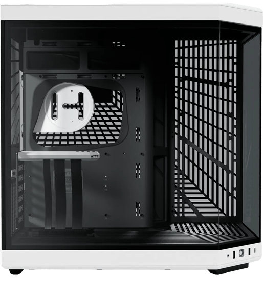 HYTE Y70 Mid Tower Case - Black/White 