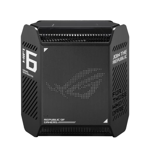 ASUS ROG Rapture GT6 Tri-Band WiFi 6 Mesh WiFi System, 2 Pack