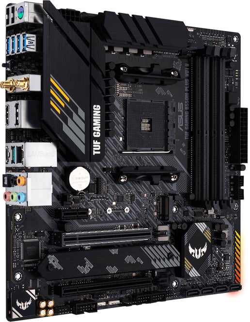 ASUS TUF Gaming B550M-Plus WIFI II mATX Motherboard for AMD AM4 CPUs
