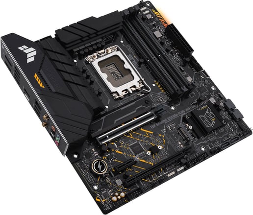 ASUS TUF Gaming B660M-Plus WIFI D4 mATX Motherboard for Intel LGA1700 CPUs