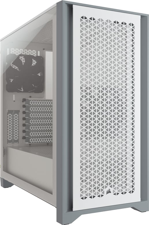 Corsair 4000D Airflow Mid Tower Gaming Case - White 